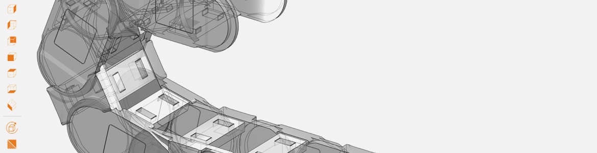 2D/3D CADでエナジーチェーンを設計